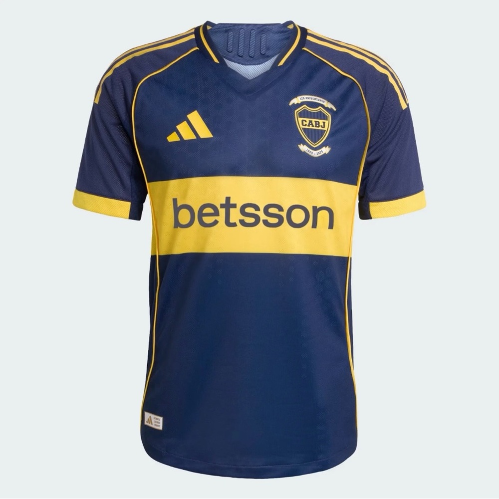 Adidas x Boca Juniors 25/26 Authentic Home Jersey (JJ4282) NWT! Men’s Size Large